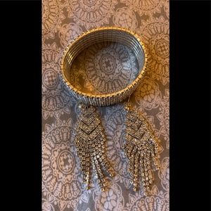 Sparkly Bracelet and Earring set